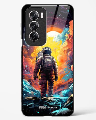 Technicolor Space Adventure [BREATHE] Glass Case Phone Cover (Oppo)