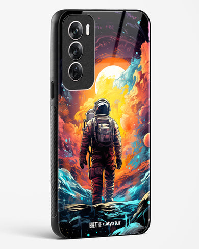 Technicolor Space Adventure [BREATHE] Glass Case Phone Cover (Oppo)