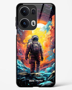 Technicolor Space Adventure [BREATHE] Glass Case Phone Cover (Oppo)