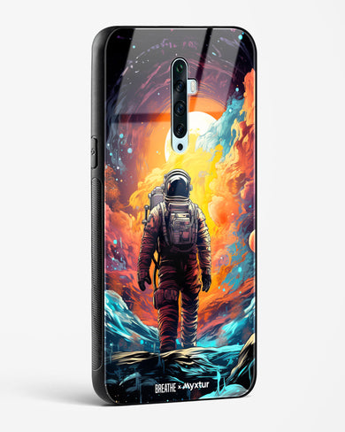 Technicolor Space Adventure [BREATHE] Glass Case Phone Cover (Oppo)