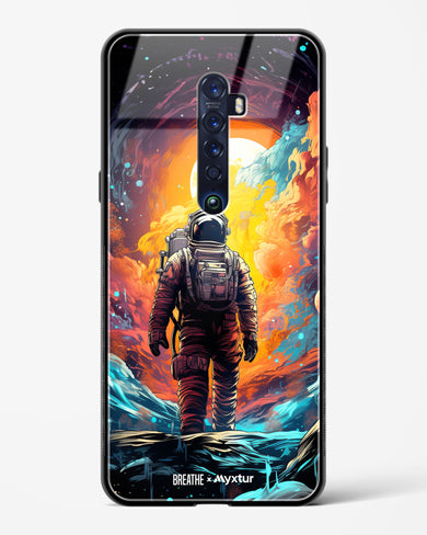 Technicolor Space Adventure [BREATHE] Glass Case Phone Cover (Oppo)