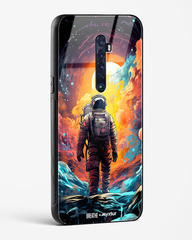 Technicolor Space Adventure [BREATHE] Glass Case Phone Cover (Oppo)
