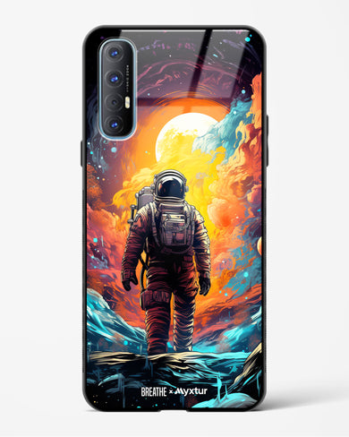 Technicolor Space Adventure [BREATHE] Glass Case Phone Cover (Oppo)