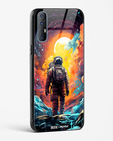 Technicolor Space Adventure [BREATHE] Glass Case Phone Cover (Oppo)