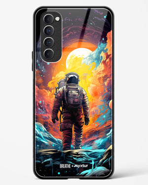 Technicolor Space Adventure [BREATHE] Glass Case Phone Cover (Oppo)