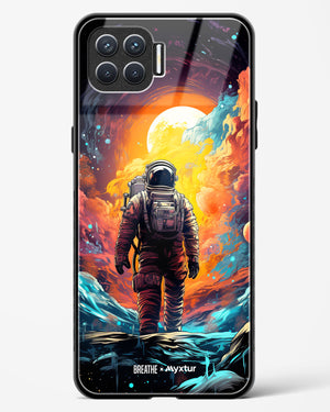 Technicolor Space Adventure [BREATHE] Glass Case Phone Cover (Oppo)