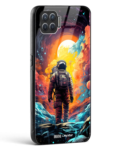 Technicolor Space Adventure [BREATHE] Glass Case Phone Cover (Oppo)