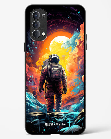 Technicolor Space Adventure [BREATHE] Glass Case Phone Cover (Oppo)