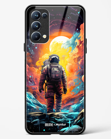 Technicolor Space Adventure [BREATHE] Glass Case Phone Cover (Oppo)