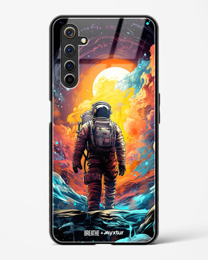 Technicolor Space Adventure [BREATHE] Glass Case Phone Cover (Realme)
