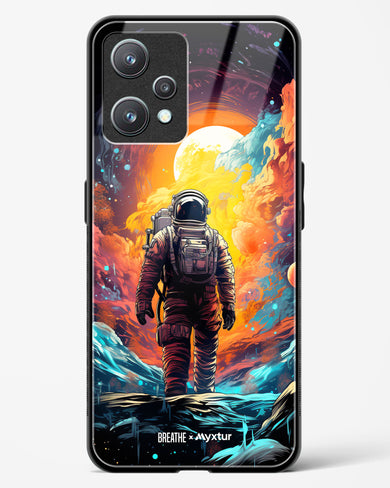 Technicolor Space Adventure [BREATHE] Glass Case Phone Cover (Realme)