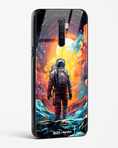 Technicolor Space Adventure [BREATHE] Glass Case Phone Cover (Realme)