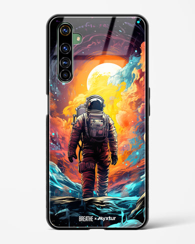 Technicolor Space Adventure [BREATHE] Glass Case Phone Cover (Realme)