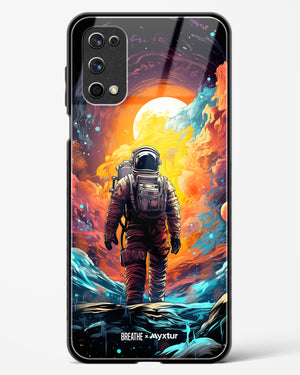 Technicolor Space Adventure [BREATHE] Glass Case Phone Cover (Realme)