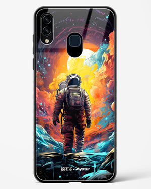 Technicolor Space Adventure [BREATHE] Glass Case Phone Cover (Samsung)