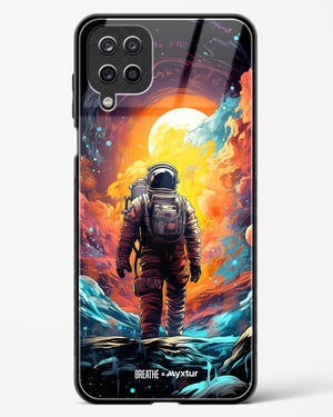 Technicolor Space Adventure [BREATHE] Glass Case Phone Cover (Samsung)