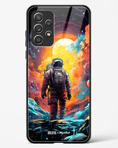 Technicolor Space Adventure [BREATHE] Glass Case Phone Cover (Samsung)