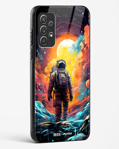 Technicolor Space Adventure [BREATHE] Glass Case Phone Cover (Samsung)
