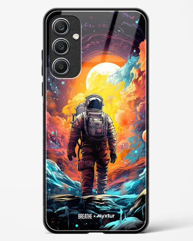 Technicolor Space Adventure [BREATHE] Glass Case Phone Cover (Samsung)