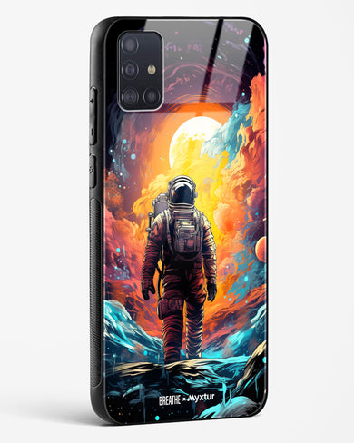Technicolor Space Adventure [BREATHE] Glass Case Phone Cover (Samsung)