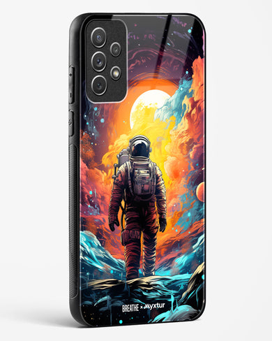 Technicolor Space Adventure [BREATHE] Glass Case Phone Cover (Samsung)