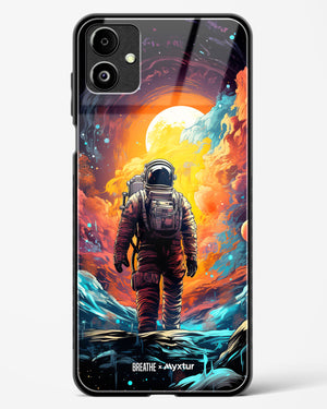 Technicolor Space Adventure [BREATHE] Glass Case Phone Cover-(Samsung)
