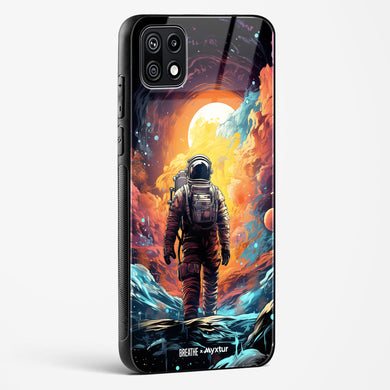 Technicolor Space Adventure [BREATHE] Glass Case Phone Cover (Samsung)