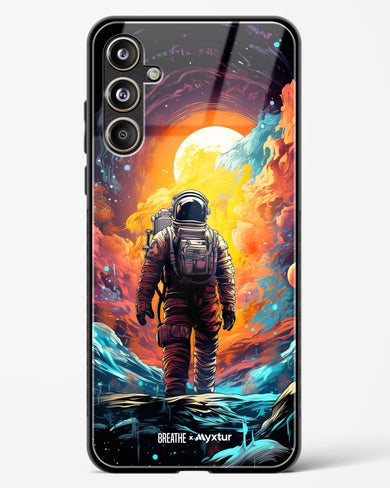 Technicolor Space Adventure [BREATHE] Glass Case Phone Cover (Samsung)