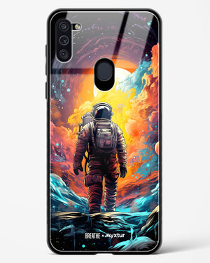 Technicolor Space Adventure [BREATHE] Glass Case Phone Cover (Samsung)