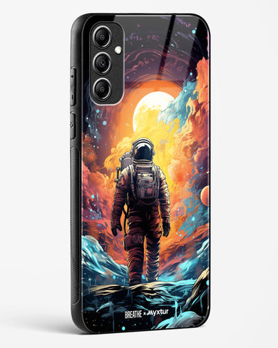 Technicolor Space Adventure [BREATHE] Glass Case Phone Cover (Samsung)