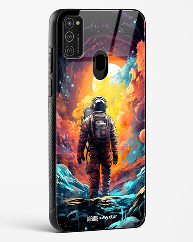 Technicolor Space Adventure [BREATHE] Glass Case Phone Cover (Samsung)