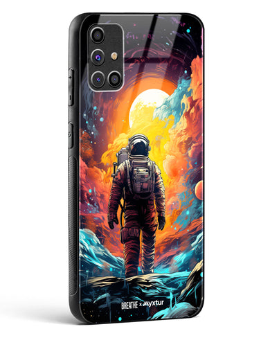Technicolor Space Adventure [BREATHE] Glass Case Phone Cover (Samsung)
