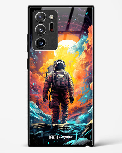 Technicolor Space Adventure [BREATHE] Glass Case Phone Cover (Samsung)