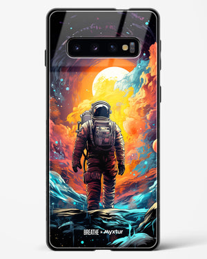 Technicolor Space Adventure [BREATHE] Glass Case Phone Cover (Samsung)