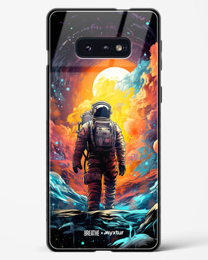 Technicolor Space Adventure [BREATHE] Glass Case Phone Cover (Samsung)