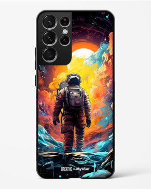 Technicolor Space Adventure [BREATHE] Glass Case Phone Cover (Samsung)