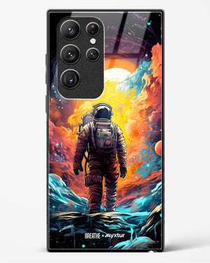 Technicolor Space Adventure [BREATHE] Glass Case Phone Cover (Samsung)