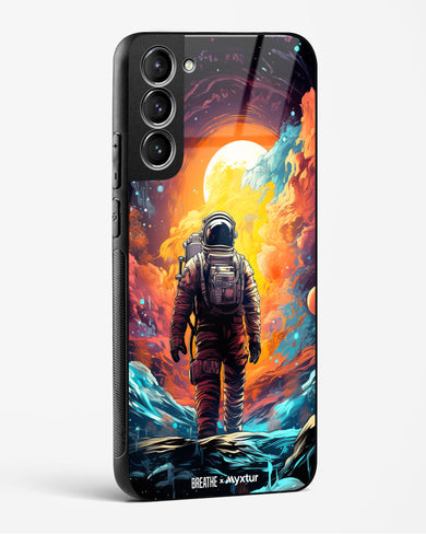 Technicolor Space Adventure [BREATHE] Glass Case Phone Cover (Samsung)