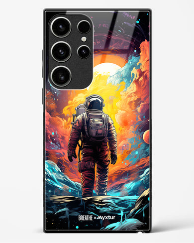 Technicolor Space Adventure [BREATHE] Glass Case Phone Cover (Samsung)