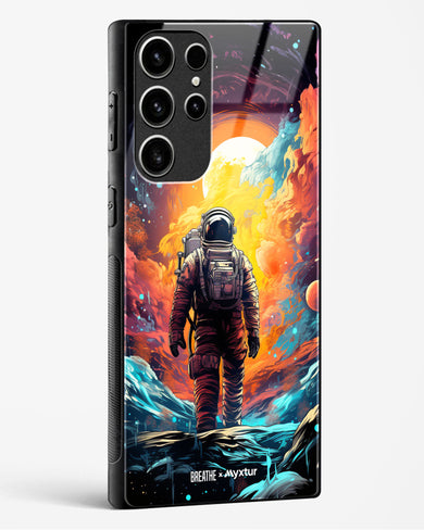 Technicolor Space Adventure [BREATHE] Glass Case Phone Cover (Samsung)