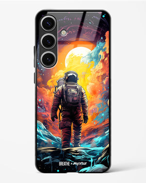 Technicolor Space Adventure [BREATHE] Glass Case Phone Cover (Samsung)