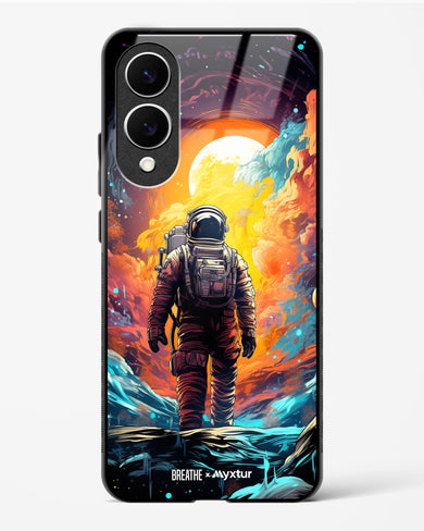 Technicolor Space Adventure [BREATHE] Glass Case Phone Cover (Samsung)