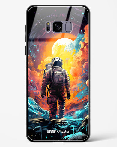 Technicolor Space Adventure [BREATHE] Glass Case Phone Cover (Samsung)