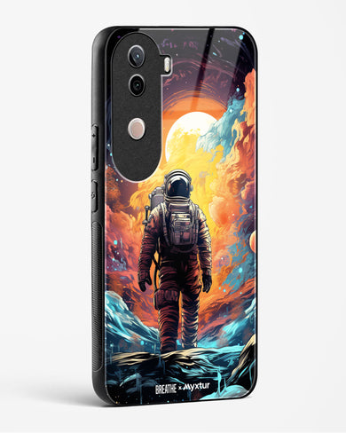 Technicolor Space Adventure [BREATHE] Glass Case Phone Cover (Vivo)
