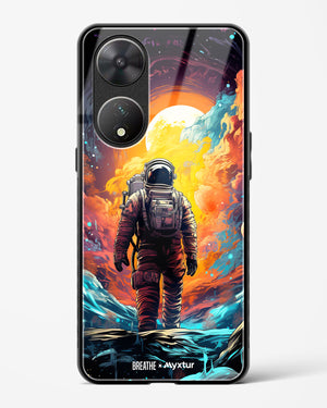 Technicolor Space Adventure [BREATHE] Glass Case Phone Cover (Vivo)