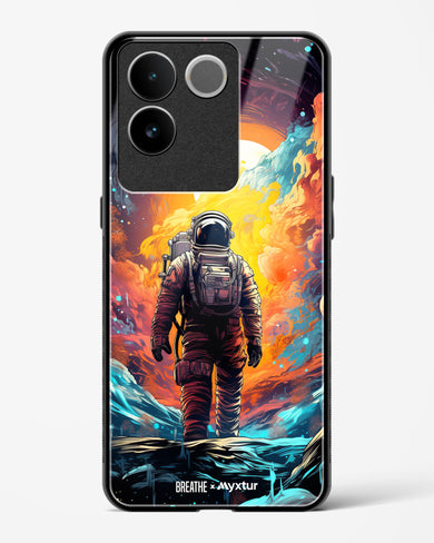 Technicolor Space Adventure [BREATHE] Glass Case Phone Cover (Vivo)