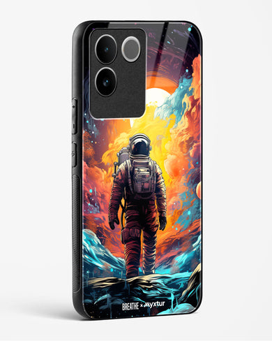Technicolor Space Adventure [BREATHE] Glass Case Phone Cover (Vivo)