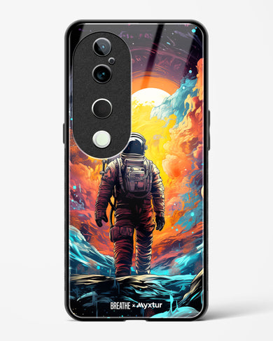 Technicolor Space Adventure [BREATHE] Glass Case Phone Cover (Vivo)