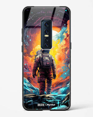 Technicolor Space Adventure [BREATHE] Glass Case Phone Cover-(Vivo)
