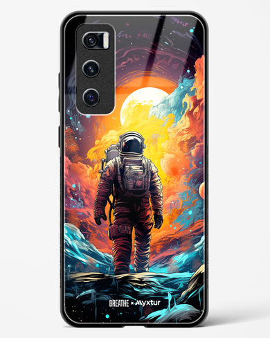 Technicolor Space Adventure [BREATHE] Glass Case Phone Cover (Vivo)